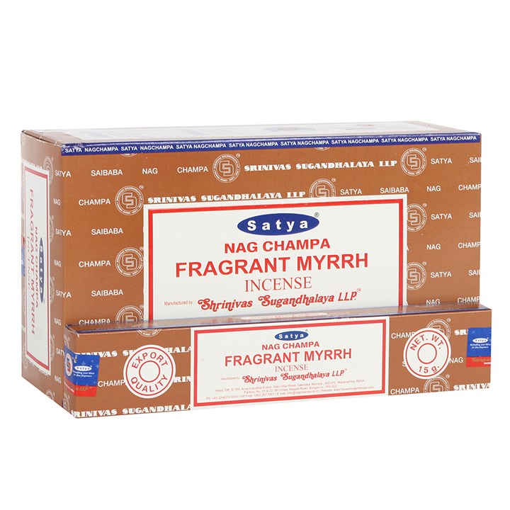 Pagan Village: Satya Fragrant Myrrh incense