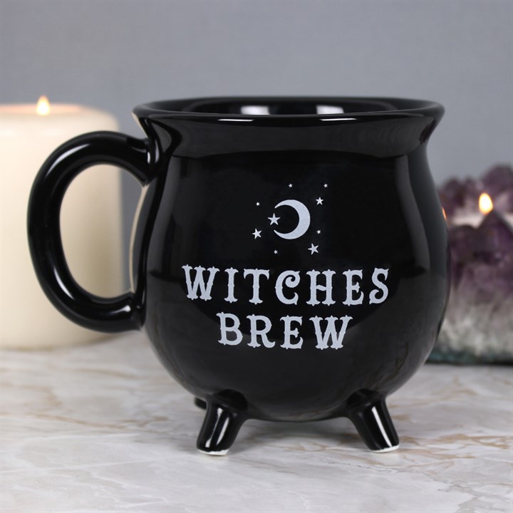 Pagan Village: Witches Brew Cauldron mug