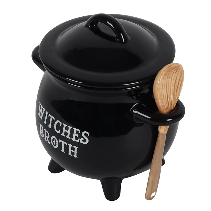 Pagan Village: Witches Brew Cauldron mug