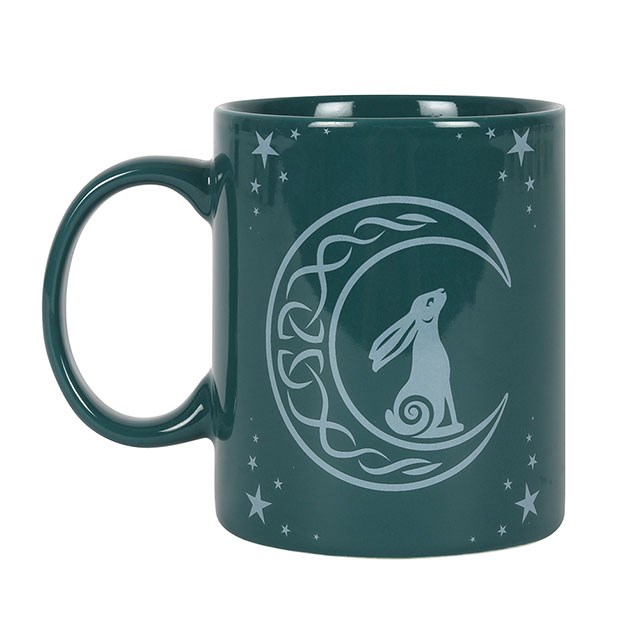 Moon Gazing Hare mug