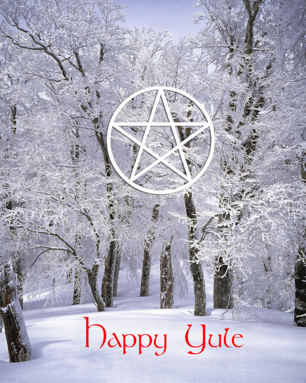 Pagan Village: Yule Forest Card