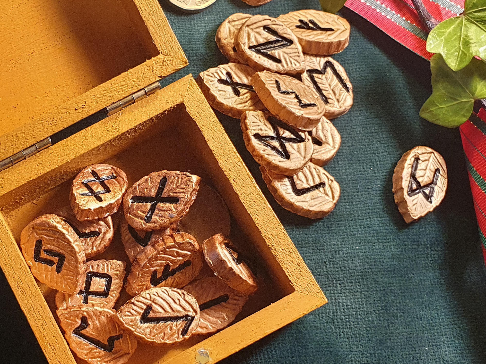 Pagan Village: Dreams of Excalibur painting