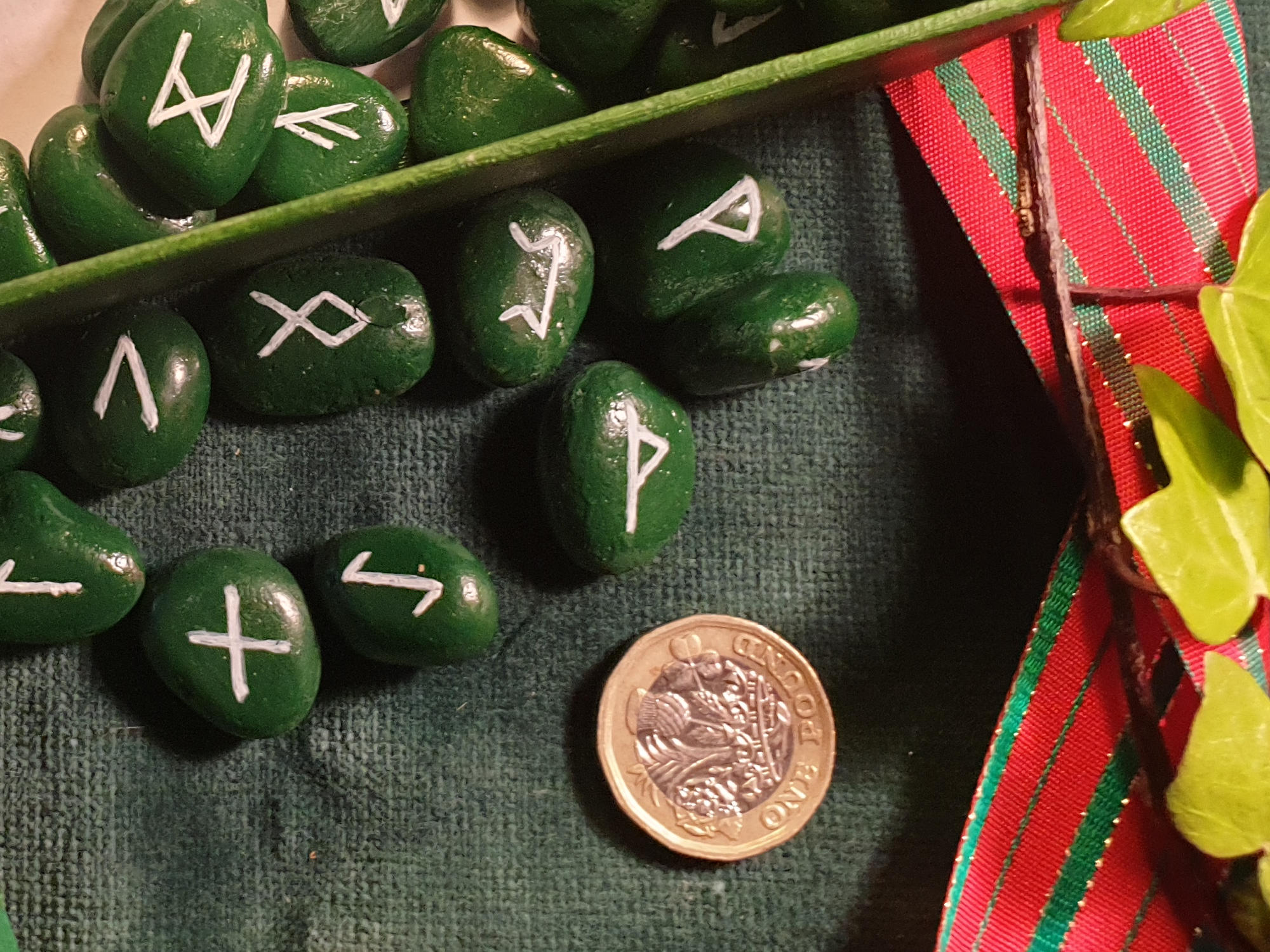 Pagan Village: Dreams of Excalibur painting